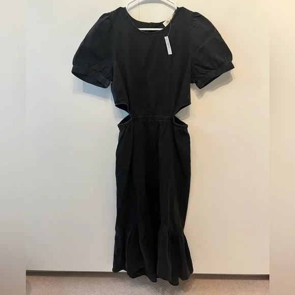 Madewell Black Jean Dress - Picture 2 of 4